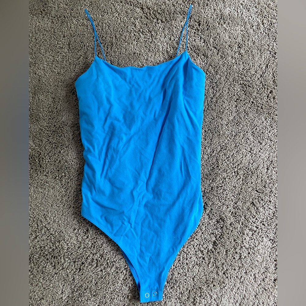 Wild Fable Blue Cami bodysuit